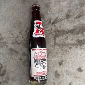 Coca-Cola Crimson Tide Collectible Bottle